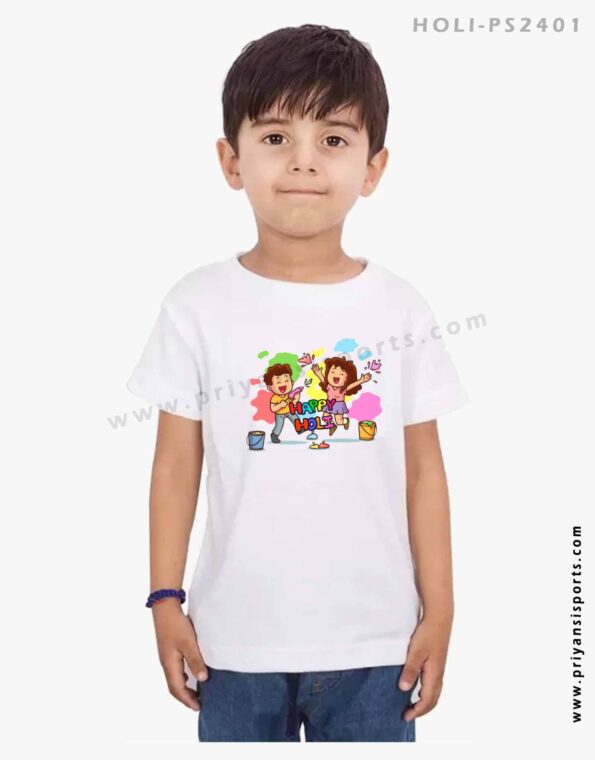 holi t-shirt design 2024