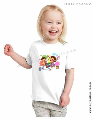 happy holi tshirt 2024