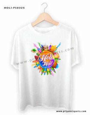 Holi Hai Happy Holi T Shirt 2025