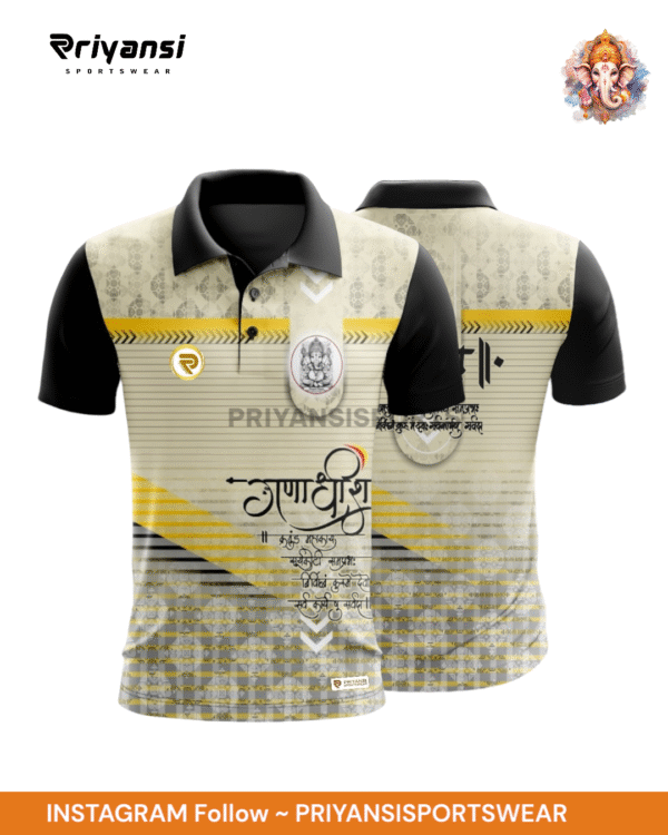 New Latest Ganpati T-shirt Pattern