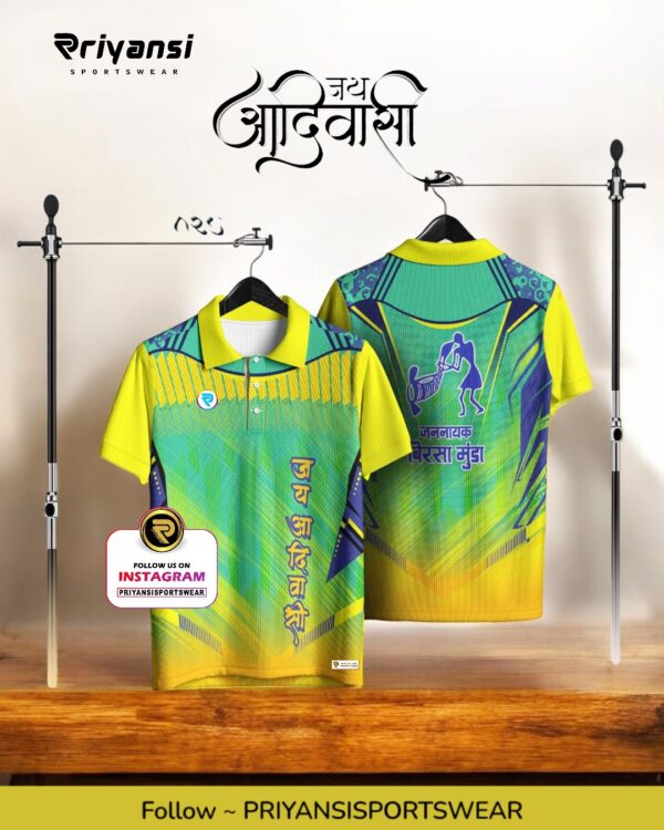 Jay Adivasi T-shirt New Design Online in India @priyansisportswear