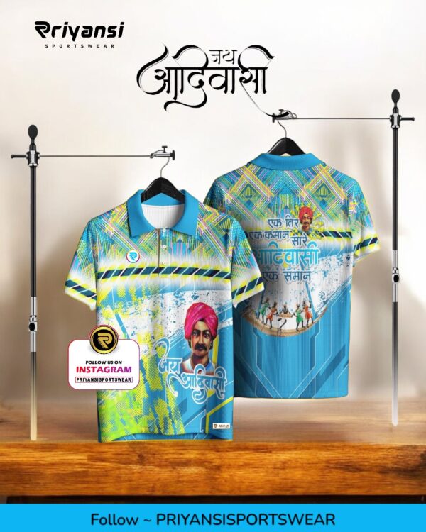 Jay Adivasi T-shirt New Design Online in India @priyansisportswear