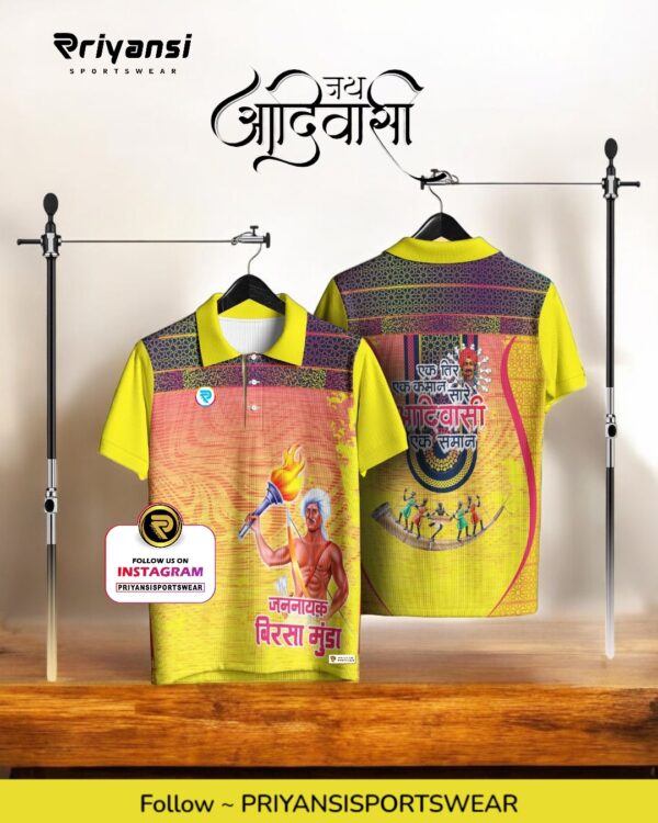 Jay Adivasi T-shirt New Design Online in India @priyansisportswear