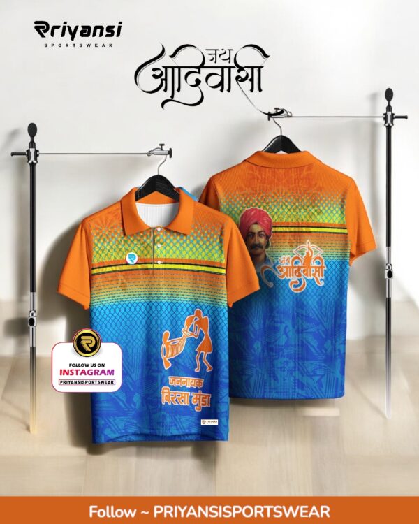 Jay Adivasi day T-shirt Design online in india